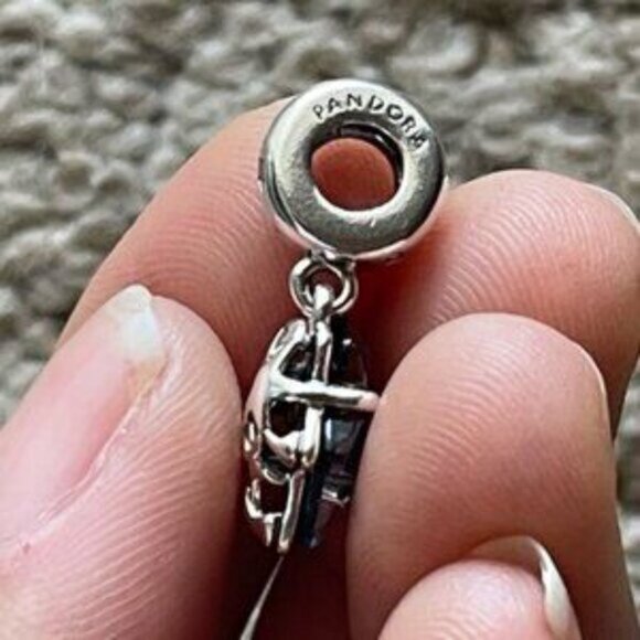 Pandora Celestial Galaxy Star Murano Dangle Charm - Picture 2 of 5